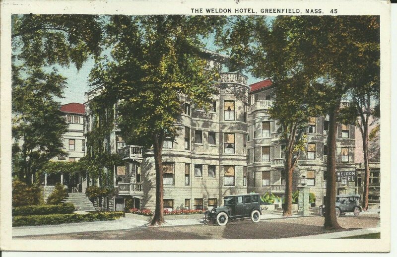 Greenfield, Mass., The Weldon Hotel