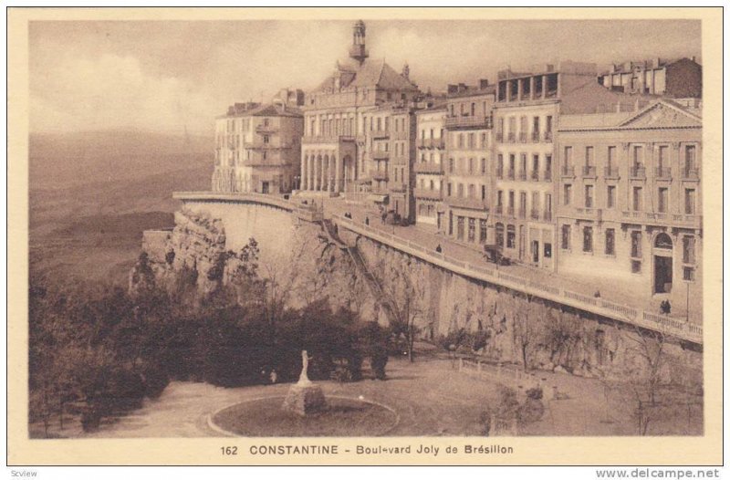 Boulevard Joly De Bresillon, Constantine, Algeria, Africa, 1910-1920s