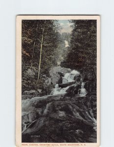 Postcard Peral Cascade, Crawford Notch, White Mountain, New Hampshire