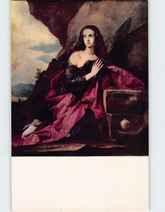 Postcard The Magdalen By Ribera, Museo Del Prado, Madrid, Spain