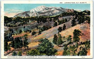 M-59646 Laramie Peak Outstanding Mountain Landmark Of Southeastern Wyoming