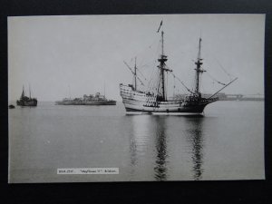 Shipping MAYFLOWER 11 at Brixham Harbour, Devon c1957 RP Postcard by Frith