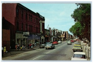 c1950's Loans Diamonds Queen Street Fredericton New Brunswick Canada Postcard