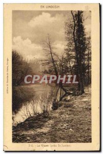 Old Postcard In Limousin Glane