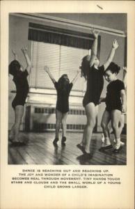 Brooklyn NY Children's Dance Studio Interior 192 Washington Park c1950 PC