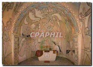 Postcard Modern Chapelle Saint Pierre de Villefranche sur Mer Beaulieu and Jo...