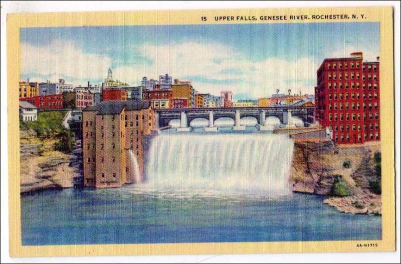 Upper Falls, Genesee River, Rochester NY