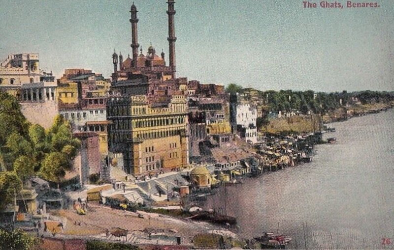 Postcard The Ghats Benares India