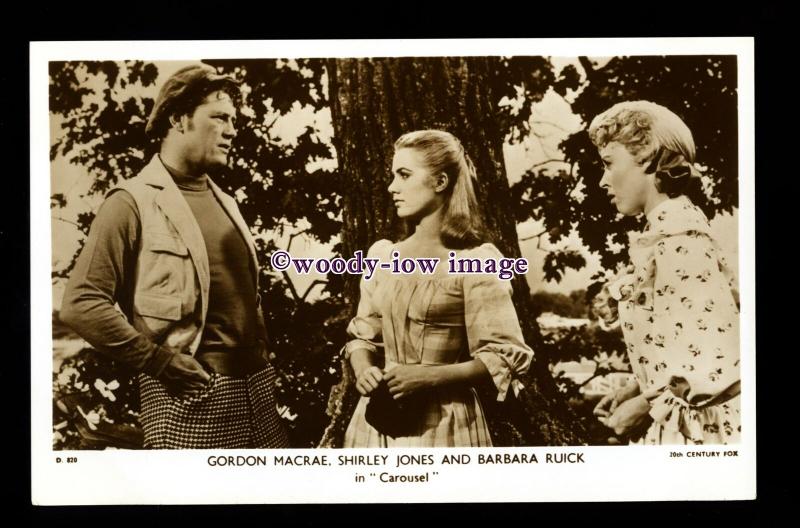 b6326 - Film Actress - Shirley Jones and Others - postcard Picturegoer No.D.820