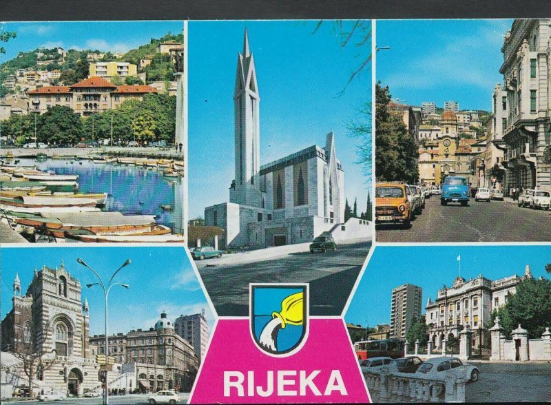 Croatia Postcard - Views of Rijeka     RR1772 