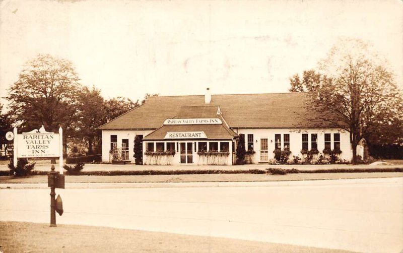 Somerville New Jersey Raritan Valley Farms Inn Real Photo Vintage Postcard U2443 Europe