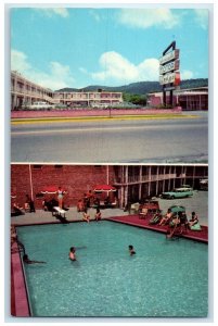 Avanelle Motor Lodge Hot Spring National Park Arkansas AR Multiview Postcard