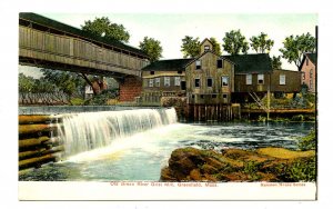 MA - Greenfield. Old Green River Grist Mill