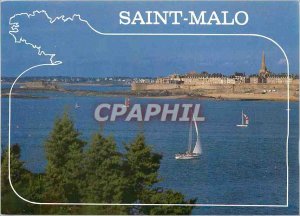 Modern Postcard Saint Malo