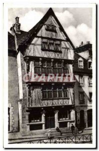 Postcard Old House Morlaix Queen Anne