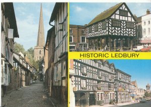 Herefordshire Postcard - Views of Historic Ledbury    AB1656