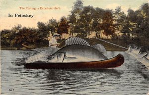Fishing Petoskey 1915 
