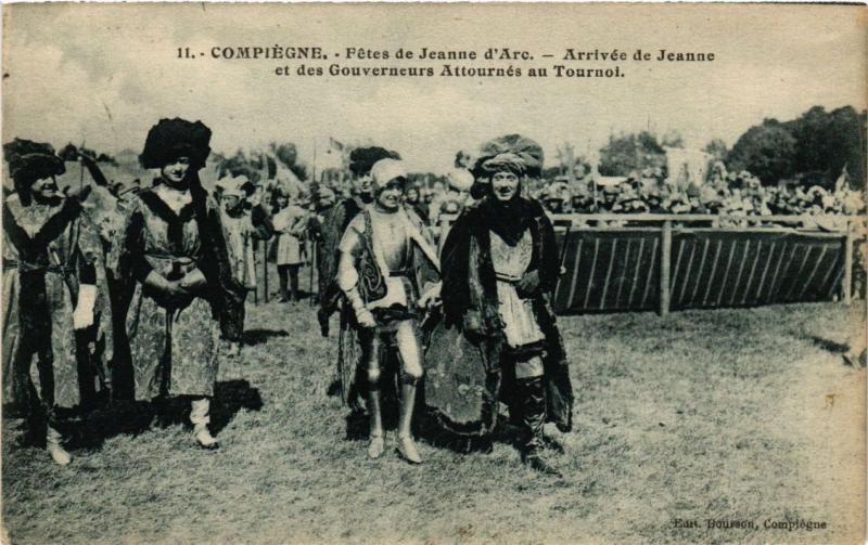 CPA COMPIEGNE Fetes de Jeanne d'Arc Arrivée de Jeanne de Gouverneurs (377022)