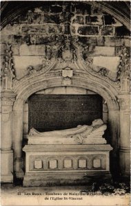 CPA LES BAUX-de-PROVENCE Tombeau de Manville - Eglise St-Vincent (1290252)