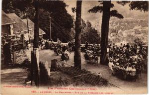 CPA LUCHON La Chaumiere - Vue de la Terrasse sur LUCHON (612007)