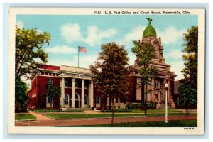 c1920s US Post Office and Court House Painesville Ohio OH Unposted Postcard
