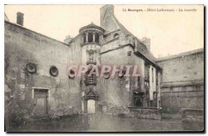 Postcard Old Hotel Lallemant Bourges La Tourelle