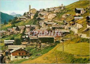 Postcard Moderne Saint Veran Hautes Alpes The highest inhabited town of Europe