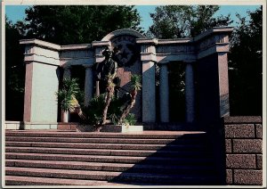 VINTAGE CIVIL WAR VICKSBURG MILITARY PARK TEXAS MEMORIAL POSTCARD 35-62