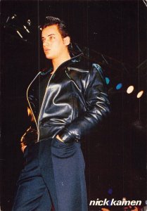 L291 Music Singer Pop rock Nik Kamen postcard