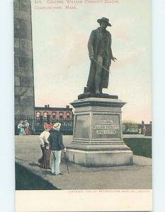 Pre-1907 MONUMENT Charleston - Boston Massachusetts MA A2179