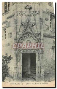 Postcard Old Mortree Orne Chateau O of the staircase Entry