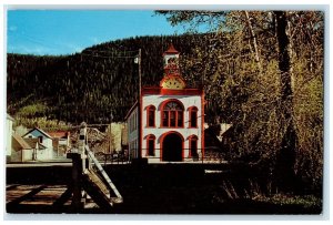 1966 Crested Butte Firehouse Ft. Altitude Mining Town Exterior Building Postcard