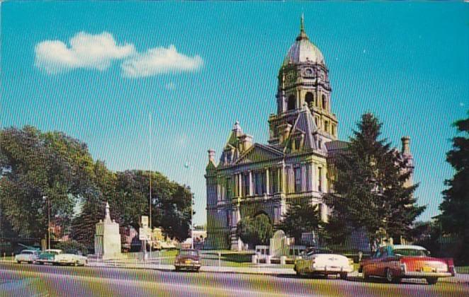 Indiana Columbia City Whitley County Court House