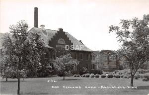 C18/ Northfield Minnesota Mn Real Photo RPPC Postcard c50s Odd Fellow Home