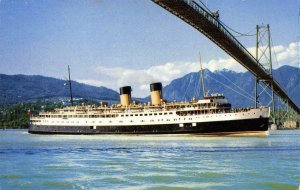 C.P.R. PRINCESS PATRICIA Seattle/Victoria/Vancouver Steamship Vintage Postcard
