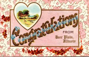 Illinois Congratulations From Deer Plain