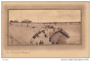 New Promenade, Blackpool (Lancashire), England, UK, PU-1915