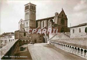Modern Postcard Assisi Basilica di S. Francesco