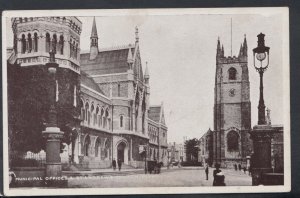 Devon Postcard - Municipal Offices & St Andrew's Church, Plymouth RS11685