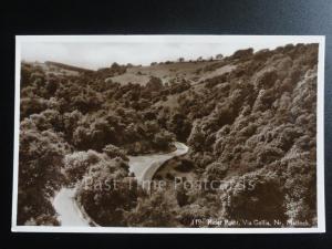 Derbyshire: Matlock, Riber Point, Via Gellia RP Old Postcard Pub by A W Gessey