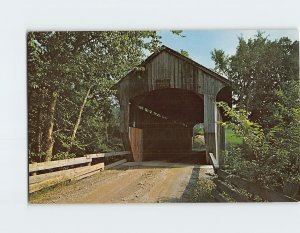 Postcard Kissin Bridge, Rt. 109, Vermont