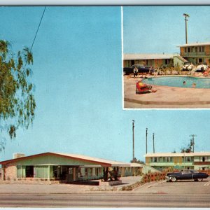 c1950s Long Beach, Cali Don's Motel and Café Advertising Sign Info Approved A227