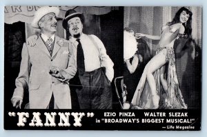 Majestic Theater Postcard Fanny Broadway Biggest Musical Life Magazine c1910's