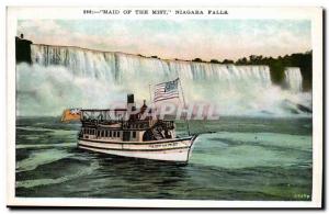 United states Old Postcard Amaid of the Mist Niagara Falls (boat)