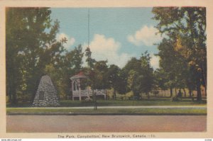 CAMPBELLTON , New Brunswick , Canada , 1930s ; The Park