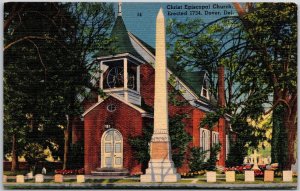 Christ Episcopal Church Erected 1734 Dover Delaware DE Parish Postcard