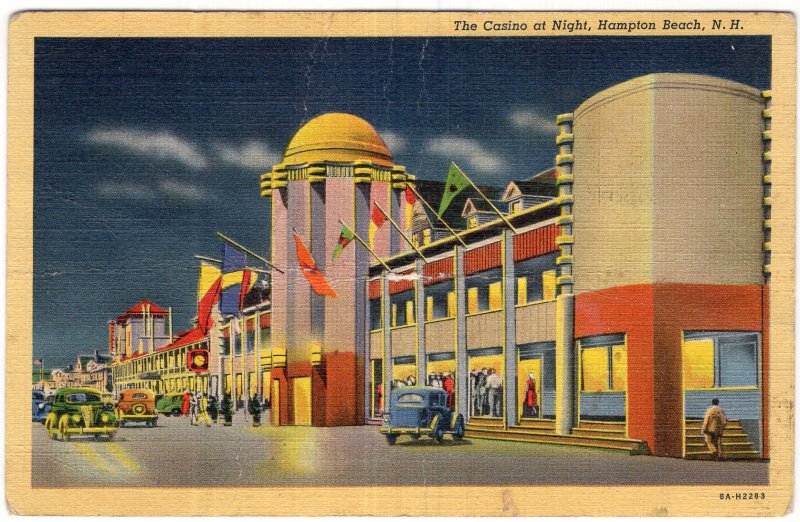 Hampton Beach, N.H., The Casino at Night