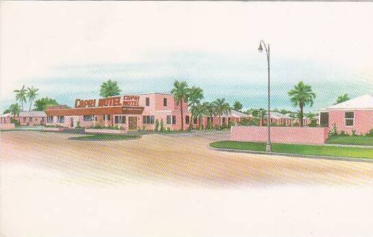 Florida Jacksonville Motel Capri Restaurant