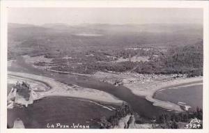 Washington La Push Birds Eye View Real Photo RPPC