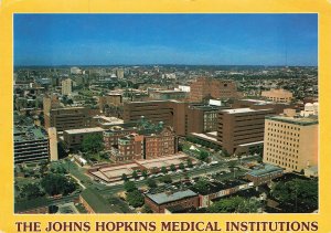 Postcard The Johns Hopkins Medical Institutions Aerial View Baltimore MD VPC9.